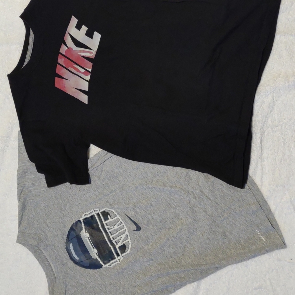 Nike Football short sleeve Bundle. Boys Large.  Gently used.